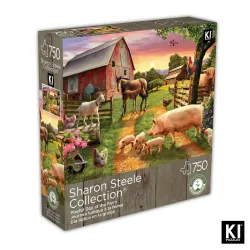 Sharon Steele - Playful Day At The Farm Farm