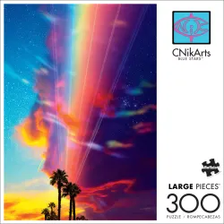 Blue Stars Rainbow & Gradient