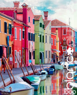 Blanc:The Canals of Burano Italy - Scratch and Dent Italy