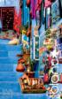 BLANC Series: Blue City of Morocco Africa Jigsaw Puzzle