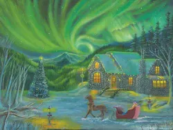 Northern Lights Winter