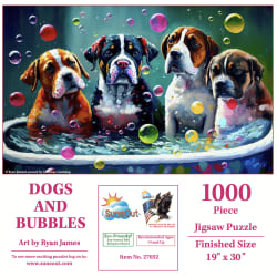 Dogs and Bubbles Dogs