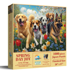 Spring Day Joy Dogs