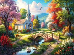 Sanctuary in Blooming Harmony Flower & Garden
