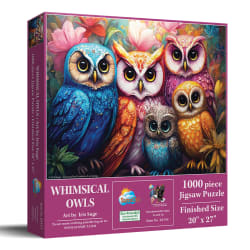 Whimsical Owls Birds