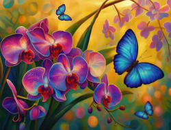 Elegant Companions Butterflies and Insects