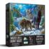 Wolves on a Snowy Night Wolf Jigsaw Puzzle