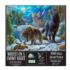 Wolves on a Snowy Night Wolf Jigsaw Puzzle