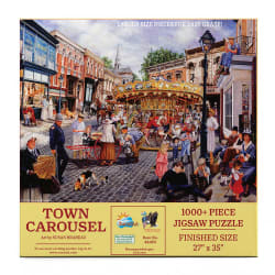 Town Carousel Nostalgic & Retro