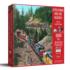 Super Power over the Siskiyous Train Jigsaw Puzzle