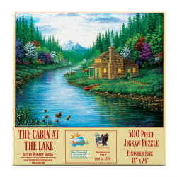 The Cabin at the Lake Landscape