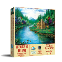 The Cabin at the Lake Landscape