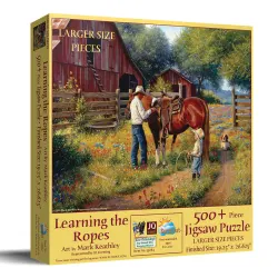 Learning the Ropes Horse