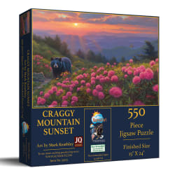 Craggy Mountain Sunset Mountain