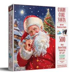 Candy Cane Santa Christmas