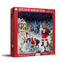 Santa and His Woodland Friends Christmas