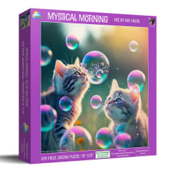 Mystical Morning Cats