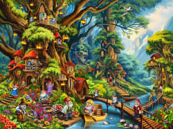 Gnome Village Fantasy
