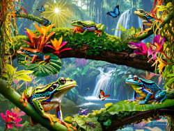 Jungle Frogs Jungle Animals