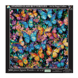 Stained Glass Butterflies Butterflies and Insects