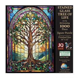 Stained Glass Tree of Life Religious