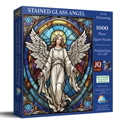 Stained Glass Angel Religious
