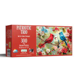 Patriotic Trio Birds
