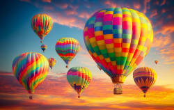 Sunset Ride Hot Air Balloon