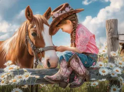 A Cowgirl's Best Friend Horse