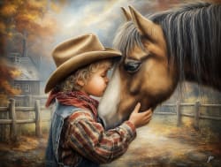 A Cowboy's Best Friend Horse