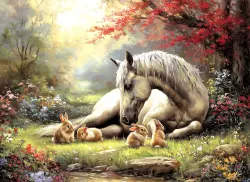 Summer Friends Horse