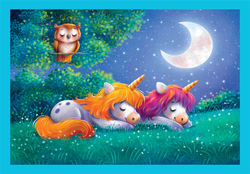 Pzl 4In1 A Day With Unicorns Unicorn
