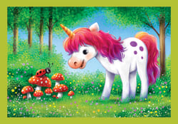 Pzl 4In1 A Day With Unicorns Unicorn