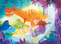SuperColor Puzzle Dinosaurs Dinosaurs