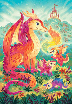 SuperColor A Dragon Family Dragon