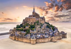 The Mont Saint-Michel Rising - Compact Box Landmarks & Monuments