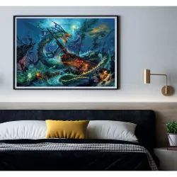 The Underwater Battle Dragon