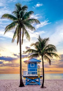 Miami Beach Florida - Compact Box Beach & Ocean
