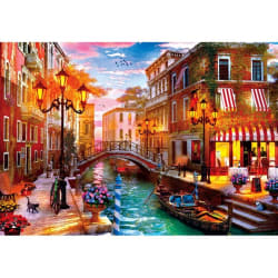 Sunset Over Venice - Compact Box Italy