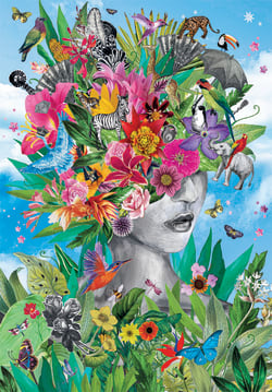 Head In The Jungle - Compact Box - Scratch and Dent Flower & Garden