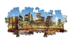 Brooklyn Bridge Lights Landmarks & Monuments