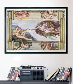 Museum Vaticani - The Creation Of Man Fine Art