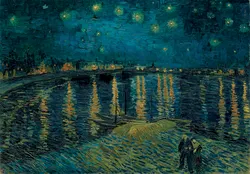 Museum - Starry Night Over The Rhone Impressionism & Post-Impressionism