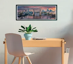 Across The River Thames Skyline