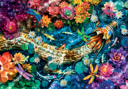 Koi River  Dragon