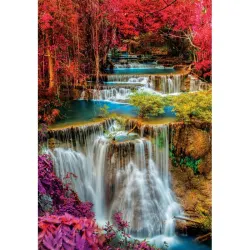 Colourful Thai Falls - Compact Box Landscape