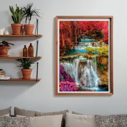 Colourful Thai Falls - Compact Box Landscape