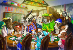 He&rsquo;s Bluﬃn Dogs