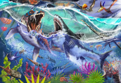 Ancient Ocean Battle Sea Life