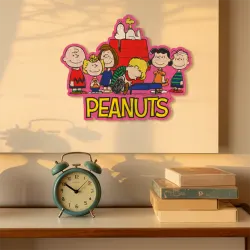 Peanuts the gang wooden puzzle 13 x 10.5" Peanuts